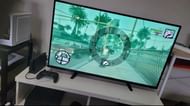 GTA San Andreas with the GTA 5-esque weapon wheel (Image via Reddit)